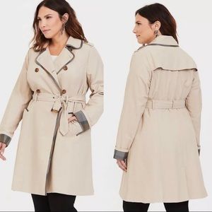 Outlander Classic Twill Trench Coat 3XL Torrid